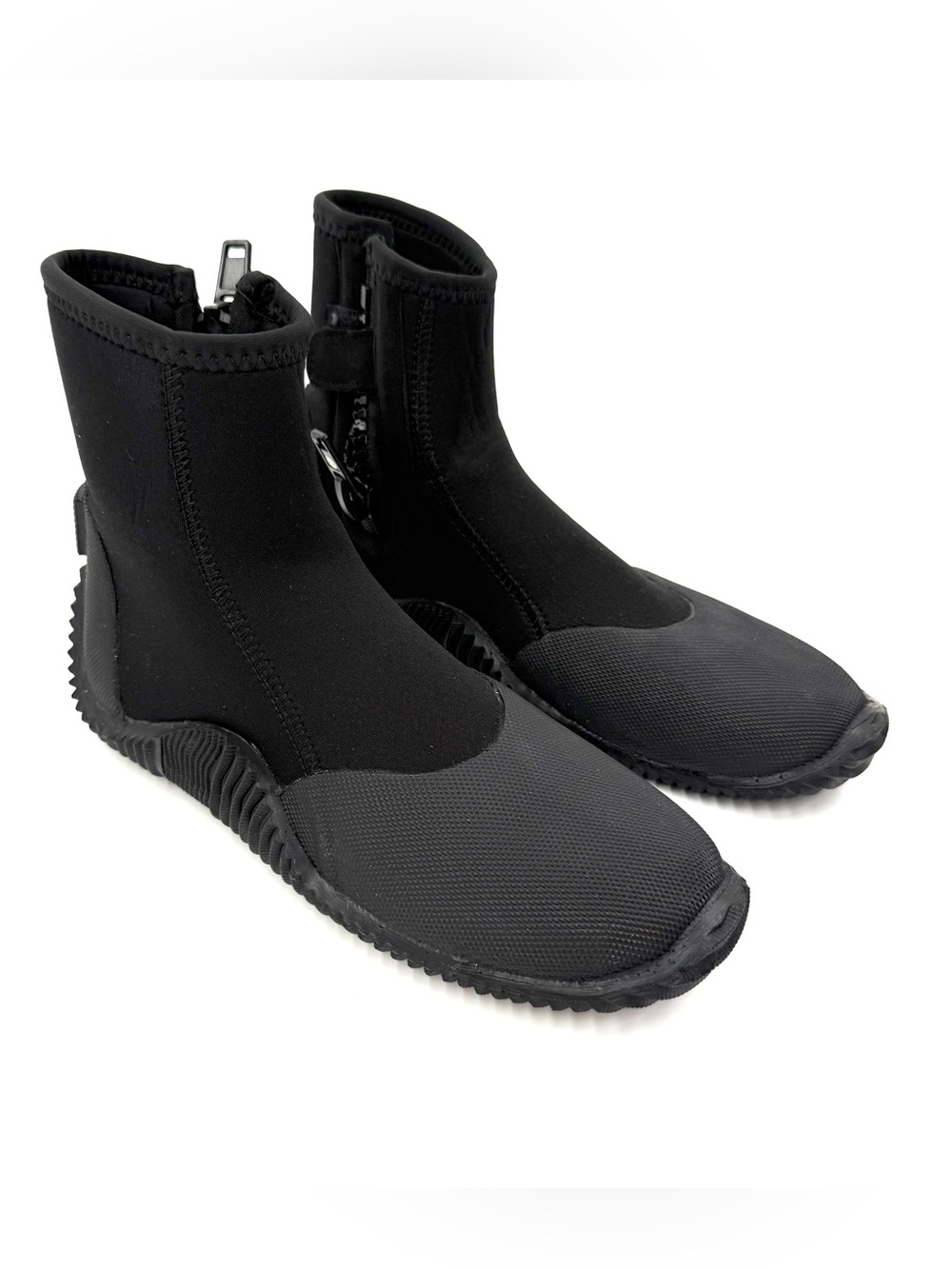 Dive Boots Unisex 5MM Neoprene Water Dive Surf Booties Anti-Slip Sole Wetsuit Bo